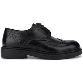 Resim Tamer Tanca Erkek Hakiki Deri Siyah Antik Klasik Ayakkabı 205 6065 Erk Ayk Sk25-26 Sıyah Antık Siyah 