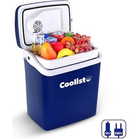 Resim Coolist CLT18 12Volt / 220 Volt AC/DC 18 Litre Sıcak/Soğuk Oto Buzdolabı 