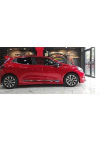 Resim Renault Clio 5 Yan Marşpiyel Plastik Yan Ek Seti 