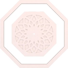 Resim Motifpiyer Tavan Lamba Göbeği 136-Sekizgen-Dış Çıtalı 