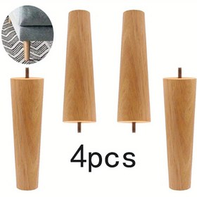 Resim 4/6/8/10/12 Adet Ahşap Mobilya Ayakları Konik Koltuk Bacakları ile Montaj Plaka Vidaları İkili ve Sandalye Sofasın Yedek Ayağı, Kanepe Bacakları, Koltuk Ayak Tamiri,Mobilya Dengeleme Ayakları,Mobilya Montaj Donanımı,Yedek Koltuk Ayakları,Ahşap Desenli Yüzey,Konik Tasarım,Hassas Konik Uyum,Montaj Donanımı Dahil,Kendin Yap Mobilya Restorasyon Seti,Ev Yenileme Ustaları 