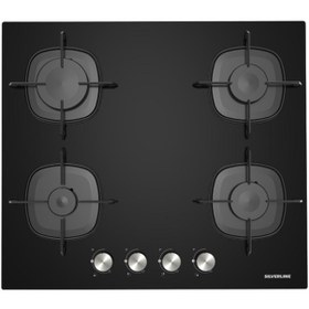 Resim Silverline CS5623B01 60 Cm Siyah Cam Ocak 