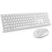 Resim Dell KM5221W Kablosuz Klavye Mouse Set ENG-Beyaz 580-AKEZ (5397184514412) 