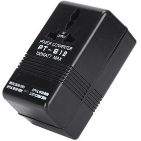 Resim Moveevo 100w Pc Malzeme Voltaj Dönüştürücü - Ac 100-120v/220-240v Artırma/azaltma, Seyahat Ve Küçük Ev Aletleri İçin Uyumlu 