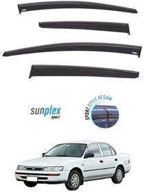 Resim Toyota Corolla Uyumlu Cam Rüzgarlık 4Lü Ön Arka Set Efsane Kasa 
