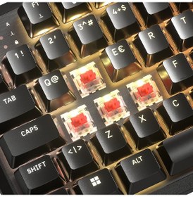 Resim Corsaır K70 Core Tkl Rgb Mlx Red V2 Switch Mekanik Türkçe Siyah Kablolu Gaming Klavye 