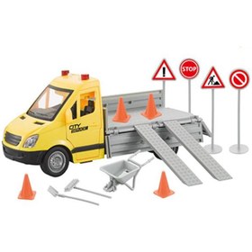 Resim Ceren Oyuncak Ceren Ctoys Sesli Işıklı Pilli Çöp Kamyonu WY593A 