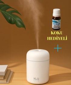 Resim EVİMDM 300 ml Ultrasonik Hava Nemlendirici Koku Hediyeli 