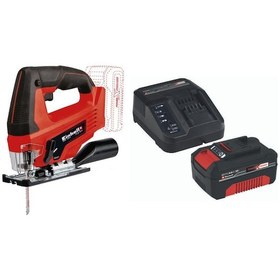 Resim Einhell TC-JS 18 Li Akülü Dekupaj Testere + 4.0 Ah Akü + Şarj Cihazı 
