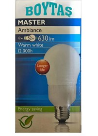 Resim BOYTAŞ 12 Watt Tasarruflu Ampul / Sarı Işık 