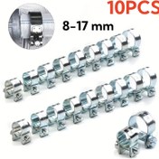 Resim 10 X Mini Hortum HORTUM Klipsi Kelepçe Yakıt Hattı Dizel Benzin Borusu Kelepçeleri Klipsleri 