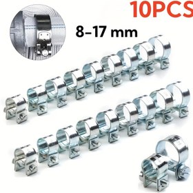 Resim 10 X Mini Hortum HORTUM Klipsi Kelepçe Yakıt Hattı Dizel Benzin Borusu Kelepçeleri Klipsleri 