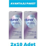 Resim Durex Yok Ötesi Ultra Kaygan Prezervatif 10'lu 2 Adet 