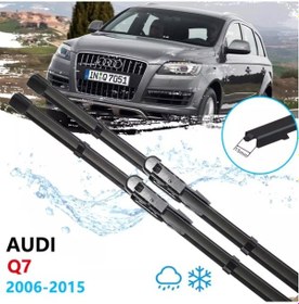 Resim Audi Q7 Ön Cam Silecek Süpürgesi Takımı 2006-2015 