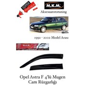 Resim Opel Astra F 1992 - 2002 Model 4'Lü Mugen Cam Rüzgarlığı 