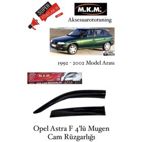 Resim Opel Astra F 1992 - 2002 Model 4'Lü Mugen Cam Rüzgarlığı 