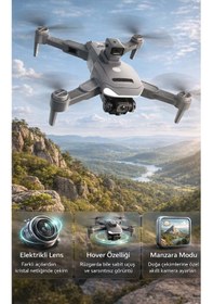 Resim Gps Destekli Ve Engel Sensörlü Kameralı Drone Profesyonel Çekim Ve Havada Sabitleme 