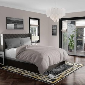 Resim Monnhein Yıkanabilir Halı ve Yolluk - Kaymaz Tabanlı Salon Halısı, Mutfak Halısı, Modern Dijital Baskı Tasarım (0455) 