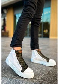 Resim Ch167 - Gbt Blazer Erkek Bot Beyaz / Hakı Çok Renkli 