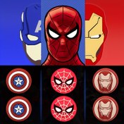 Resim 2 adet Avengers Örümcek Adam Tasarımı Silikon Oyun Kumandası Kapakları - Başparmak Tutma Saplı Koruyucu Kılıflar, Kaymaz Kapaklar PS4/PS5/Xbox Kontrol Cihazları için - Yumuşak, Esnek, Dayanıklı Aksesuarlar 