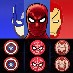 Resim 2 adet Avengers Örümcek Adam Tasarımı Silikon Oyun Kumandası Kapakları - Başparmak Tutma Saplı Koruyucu Kılıflar, Kaymaz Kapaklar PS4/PS5/Xbox Kontrol Cihazları için - Yumuşak, Esnek, Dayanıklı Aksesuarlar 