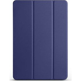 Resim Khayra Pad 6 Smart Cover Standlı 1-1 Kılıf - Lacivert Lacivert 