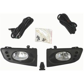 Resim Eşdeğer Ürün Honda Jazz- 2009-2011- Sis Lambası Oval Tip Sağ Taraf /sol Taraf Set 2 Parça Tesisat/çerçeve/düğmes 