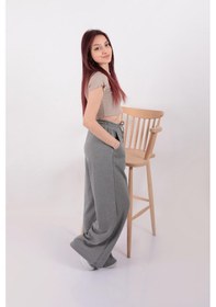 Resim Busem W0011053 Kadın Eşofman Altı Antrasit Melanj 