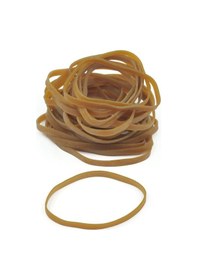 Resim Ekoset 100X5Mm Geniş Kauçuk Paket Ambalaj Lastiği 100 Adet 