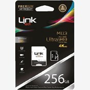 Resim M113 Premium 80MB/S Micro SD Ultra 256 GB Hafıza Kartı ve Adaptör Linktech