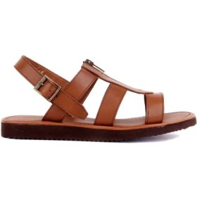 Resim Sail Laker's Taba Deri Erkek Sandalet 
