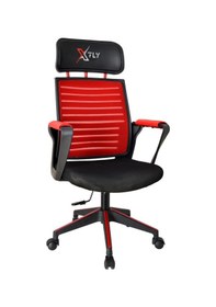 Resim Xfly Plastik Ayaklı Oyuncu Koltuğu - Kırmızı File - 2395D0545 