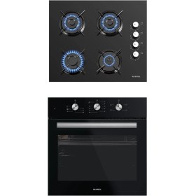 Resim Kumtel Siyah 2 Li Set (B66-SF2(MT) + KO-40TAHDF) 