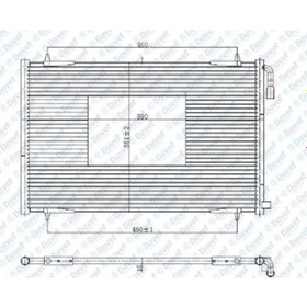 Resim Klima Radyator Kondenser P206 1998- 1.1-1.4-1.6-2.0-1.4Hdi-1.6Hdi 504609523 