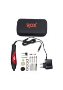 Resim 1001Alet Rox 0093 Mini Hobi Gravür Makinası 25 Parça Aksesuarlı 