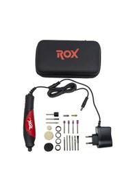 Resim 1001Alet Rox 0093 Mini Hobi Gravür Makinası 25 Parça Aksesuarlı 