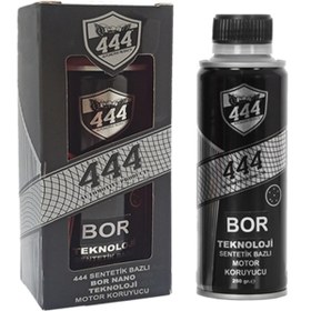 Resim 444 automotive products 444 Bor 250 Ml Sentetik Bazlı Nano Teknoloji Motor Koruyucu 