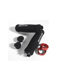 Resim Sunshine011 Bucklos Siyah Mtb Bisiklet Tutacak Yumuşak Konforlu Şok Emici Bisiklet Bilekliği Siyah 