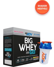 Resim Bigjoy BIGWHEYGO Whey Protein Karışımı Aroma 68 Servis 