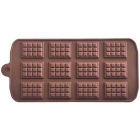Resim Çikolata Kalıbı - Silikon - Mini Tablet 