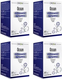 Resim Ocean Glukozamin Kompleks 60 Tablet 4'Lü Paket 
