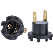 Resim Mazda 3 5 Kawasaki Aprilia B28v510a3 İçin Far Soketi Ampul Tutucu Çifti 