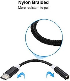 Resim Type-C - Jack 3.5mm AUX Ses Kablosu Dönüştürücü Adaptör USB-C Erkek - 3.5mm Kulaklık Dişi Jack Değiştirme için,C Tipi 