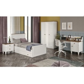 Resim Smart Life Genç Odası %100mdf Beyaz 