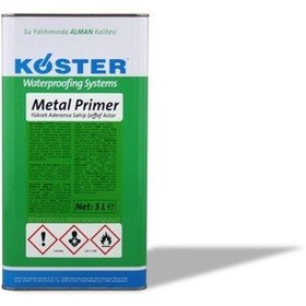 Resim Köster Metal Primer Metal Yüzeyler İçin Aderans Astarı 1 Lt 