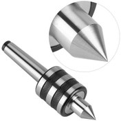 Resim Jeemson Mt2 Tipi Orta Hızlı Torna Canlı Ucu - 0.01mm Hassasiyet, Toz Engelleme, Cnc Tornalar İçin 