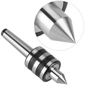 Resim Jeemson Mt2 Tipi Orta Hızlı Torna Canlı Ucu - 0.01mm Hassasiyet, Toz Engelleme, Cnc Tornalar İçin 