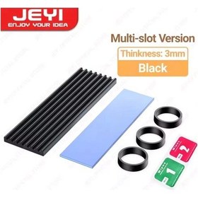 Resim Jeyı M.2 2280 Ssd Nvme Notebook Laptop Uyumlu Soğutucu Alüminyum Alaşımlı Isı Emici Pasif Soğutucu 