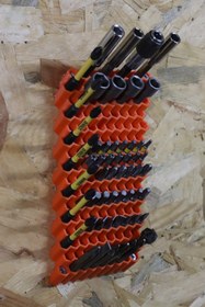 Resim Tasarım 140 Adetli Hex Bits Uç organizeri 