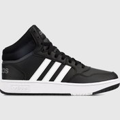 Resim adidas Hoops Mıd 3.0 K Siyah Çocuk Sneaker Gw0402 